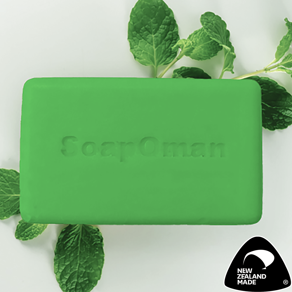 Green Peppermint Cleansing Bar