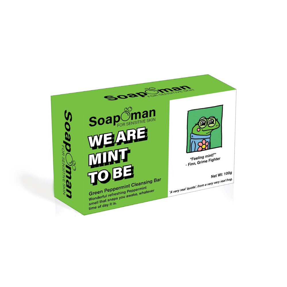 Green Peppermint Cleansing Bar