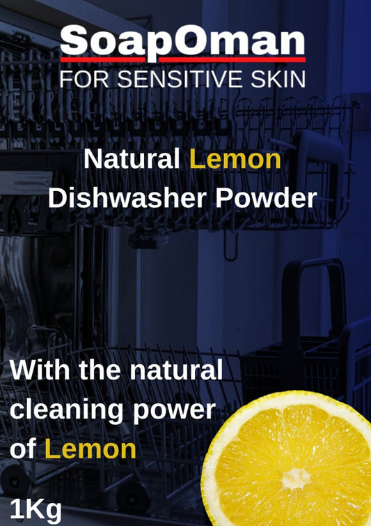 All Natural Lemon Dishwasher Powder