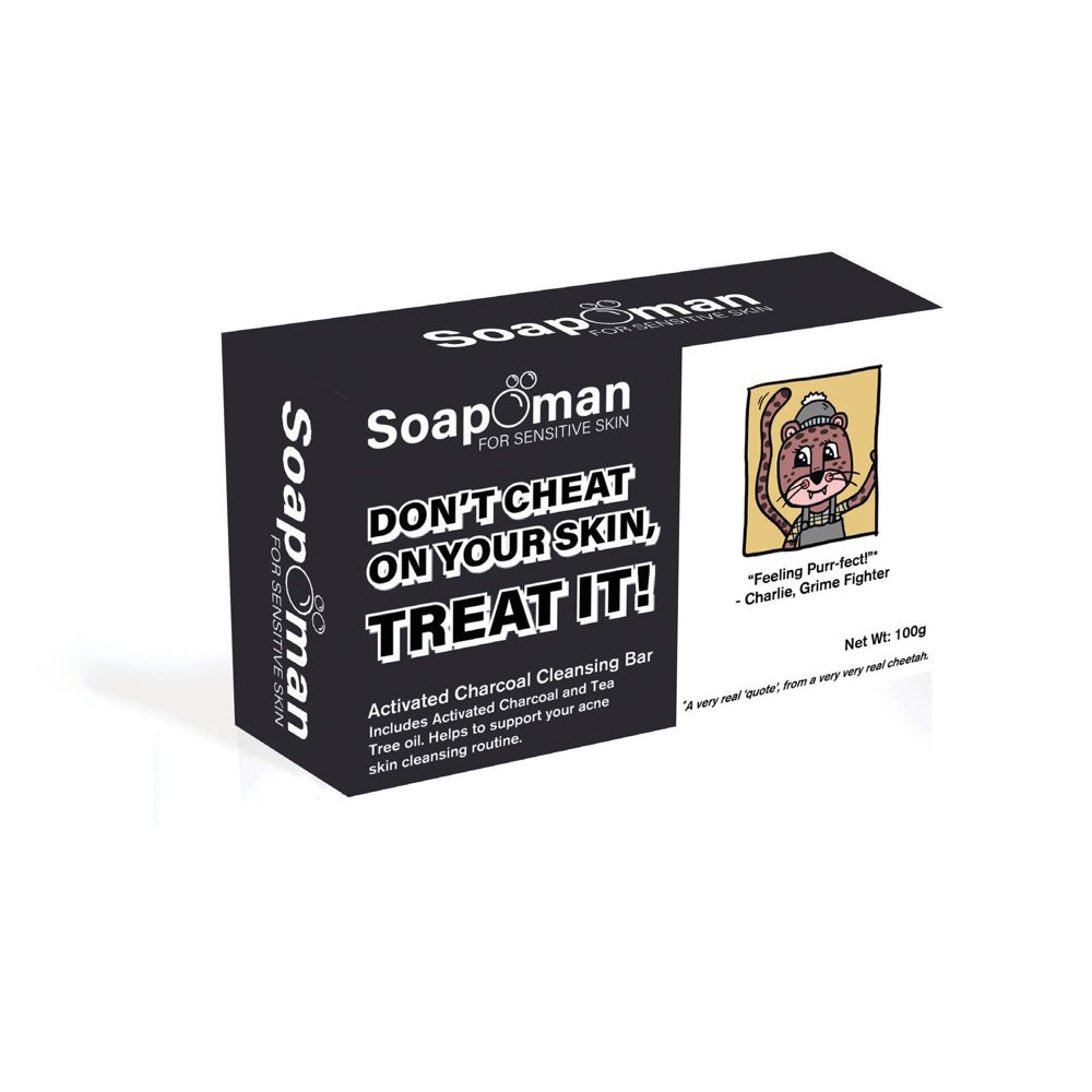 SoapOman - Activated Charcoal Soap